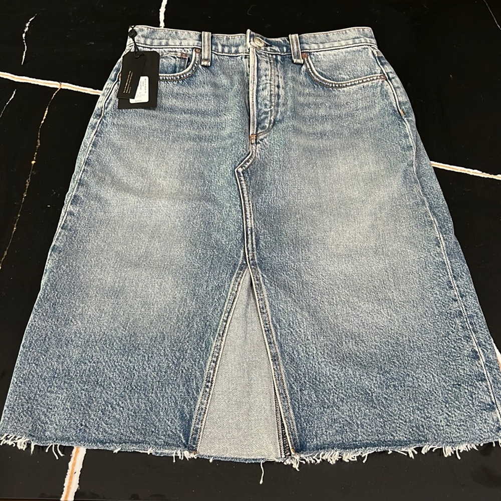 NWT- Rag and Bone denim skirt